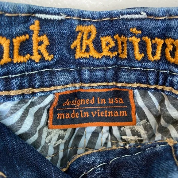 Rock Revival Melora Boot Bootcut Jeans Size 29 - Picture 5 of 7